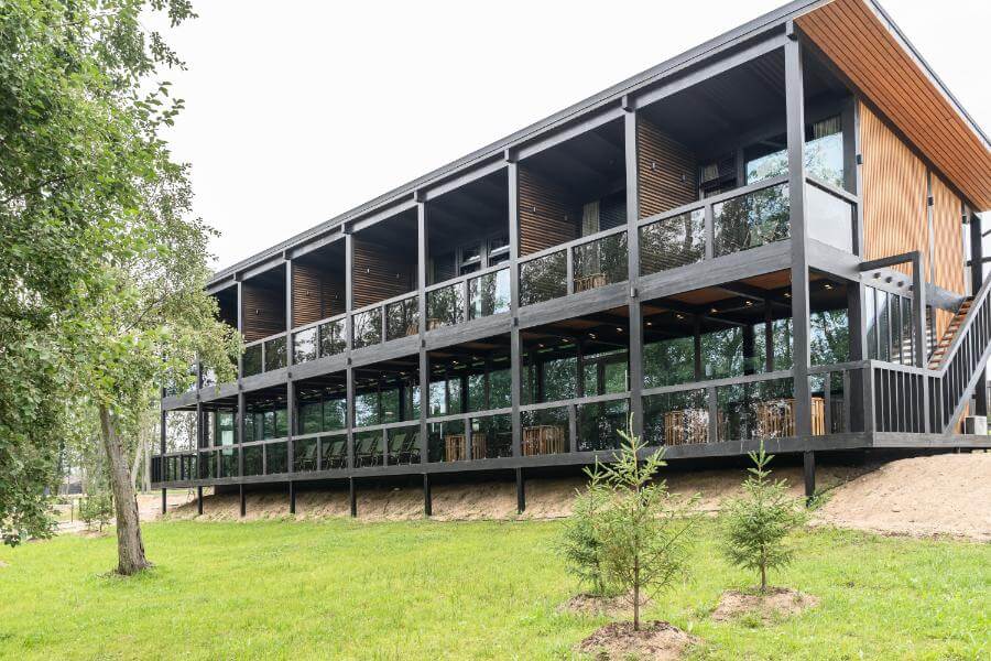Temporary classroom buildings